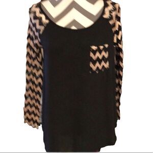 Ing Top Small Black/Gold